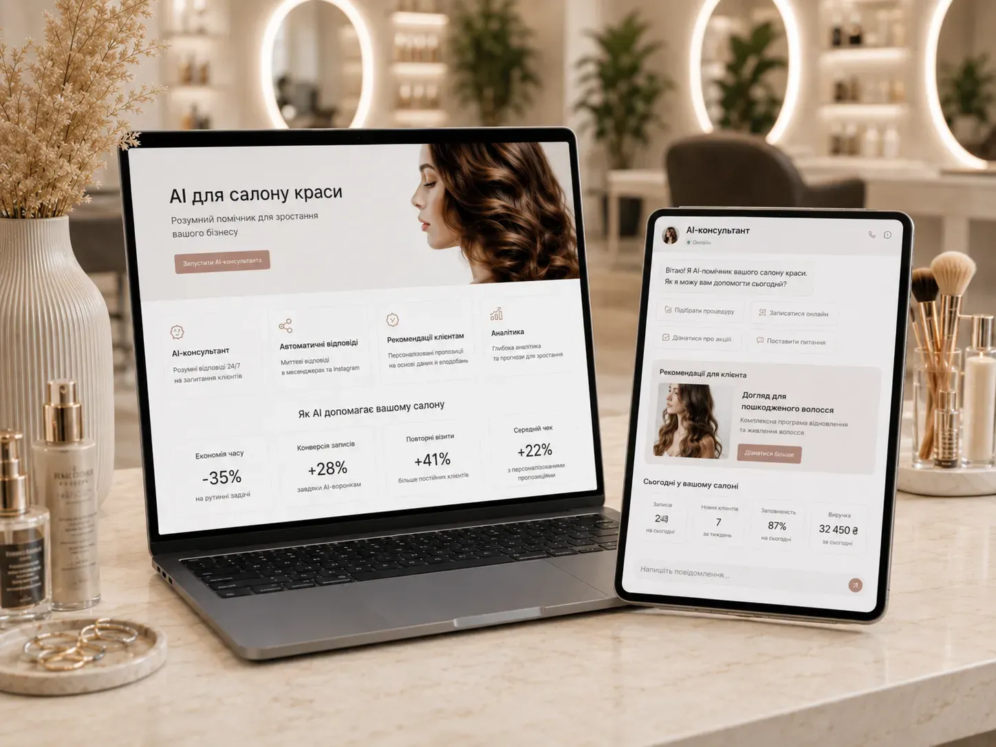 AI chatbot for beauty salons: automating bookings and client responses