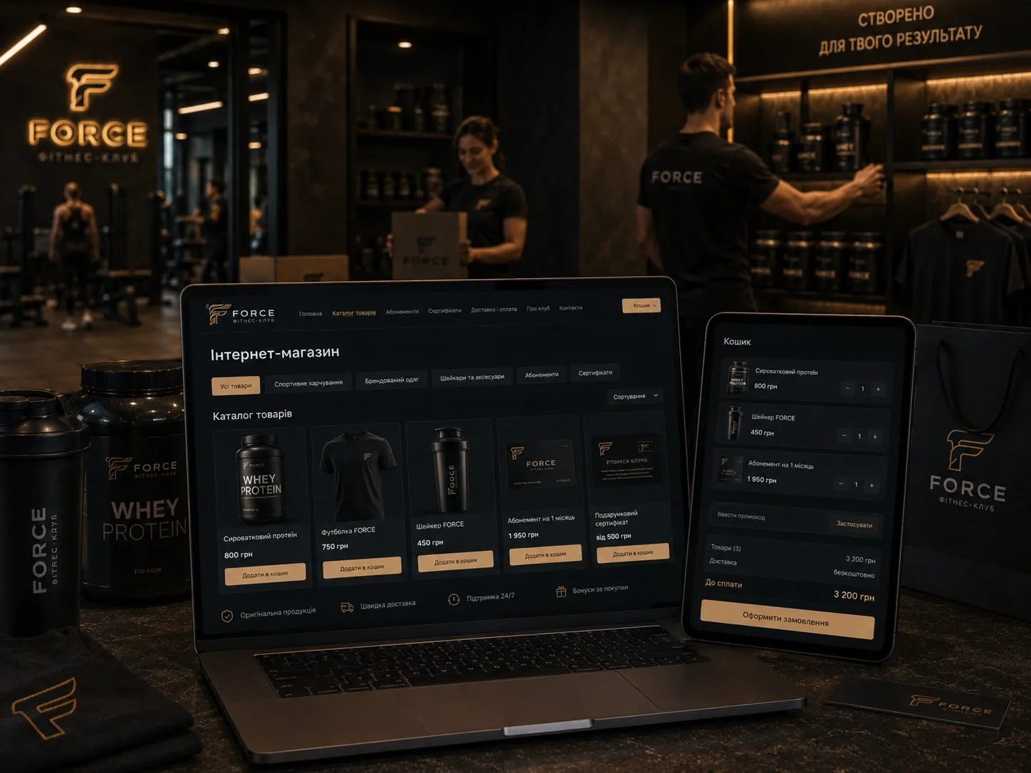 E-commerce для фітнес-клубу: як продавати абонементи, тренування й товари онлайн